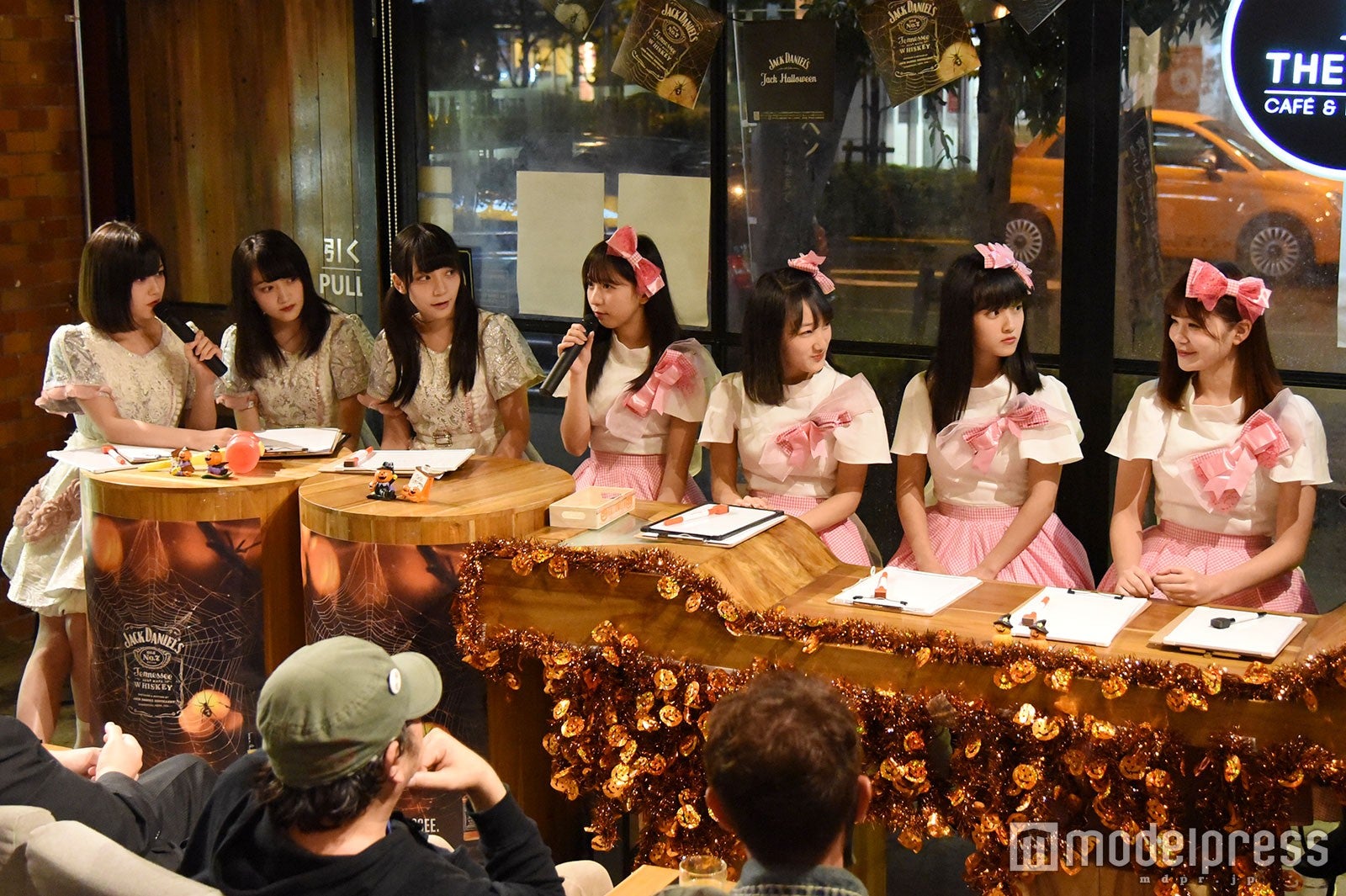 （左から）白鳥優菜、寒河江らむ、星野渚、永井ゆうひ、春日佳奈子、金本笑瑠、桜井りおな