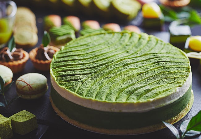 伊藤九右衛門の抹茶・抹茶ムース／画像提供：都ホテルズ＆リゾーツ