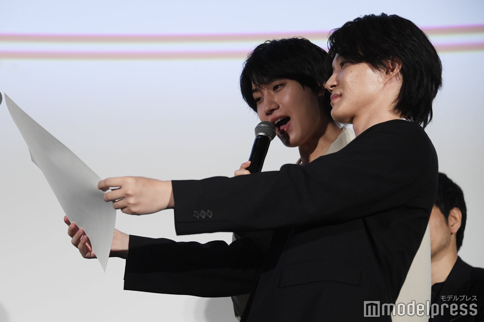 神木隆之介＆桜田通、連携に会場沸く　松山ケンイチ「最高だったね2人！もう1回聞きたい」と思わず要求＜大名倒産＞