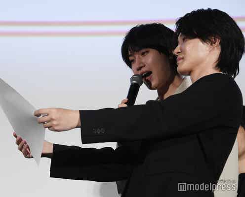 神木隆之介&桜田通、連携に会場沸く 松山ケンイチ「最高だったね2人!もう1回聞きたい」と思わず要求<大名倒産>
