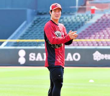 広島 22年度ドラ1・斉藤優が1軍合流 2日からの日本ハム3連戦中にプロ2度目の先発登板か