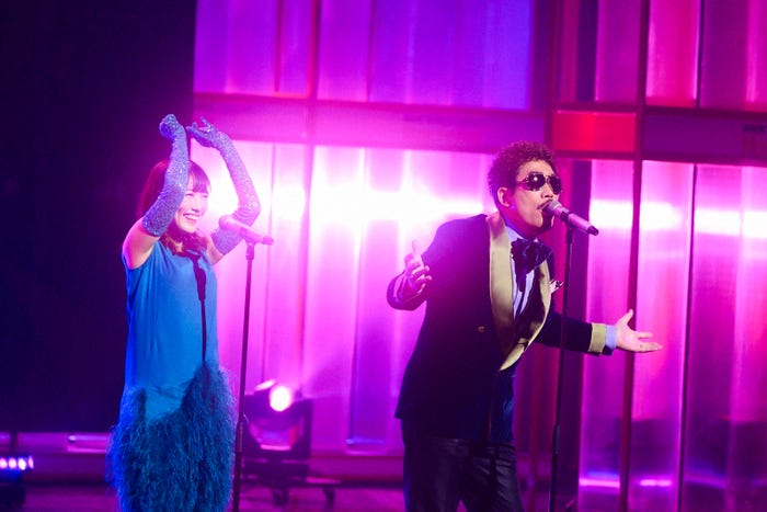 高城れに、鈴木雅之(C)NHK