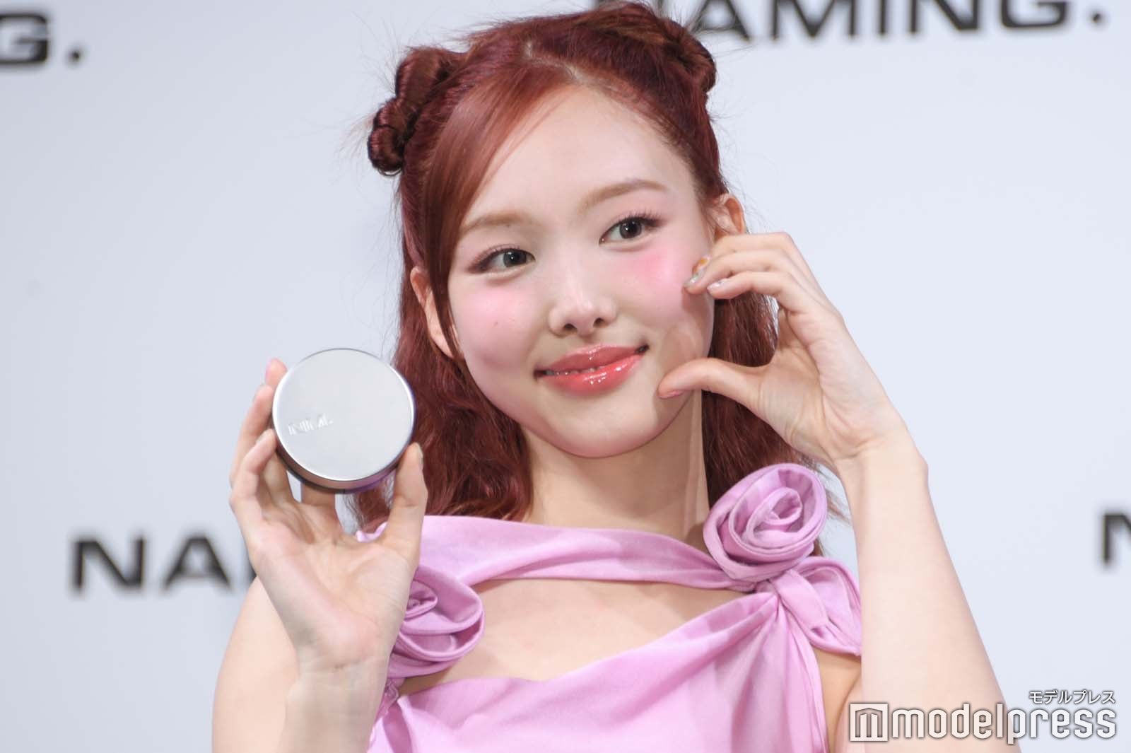 ルダハートで会場を沸かすナヨン（C）モデルプレス