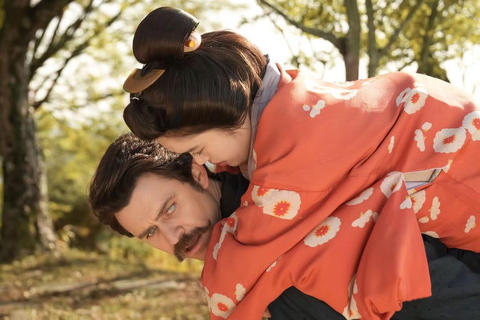 トミー・バストウ、高石あかり「ばけばけ」第109話(C)NHK