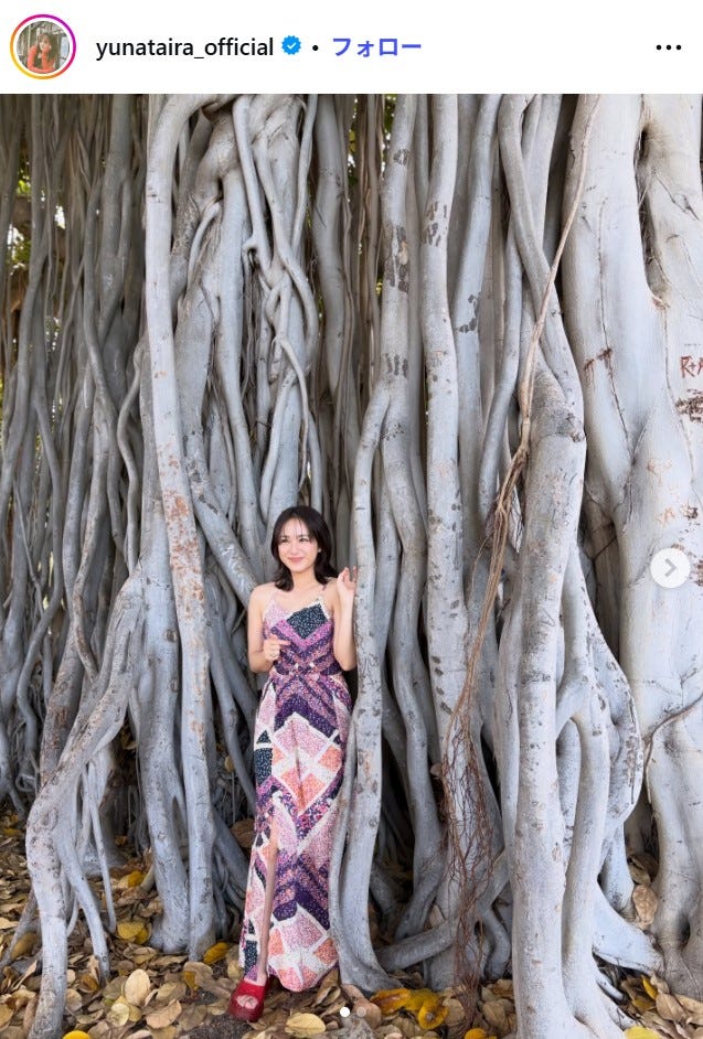 平祐奈Instagramより