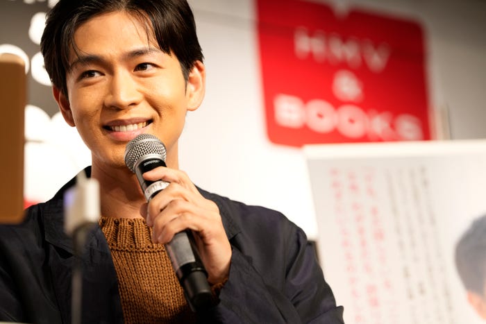 松下洸平エッセイ集『フキサチーフ』(KADOKAWA)出版記念トークイベント(撮影/山口宏之)