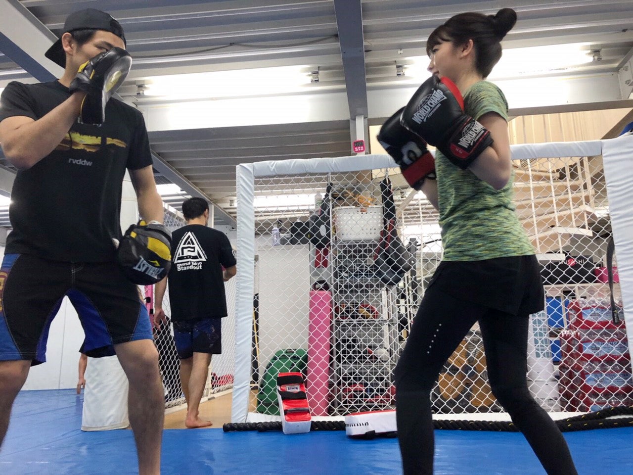 運動が苦手な私ですが初めてのキックボクシング！（提供写真）