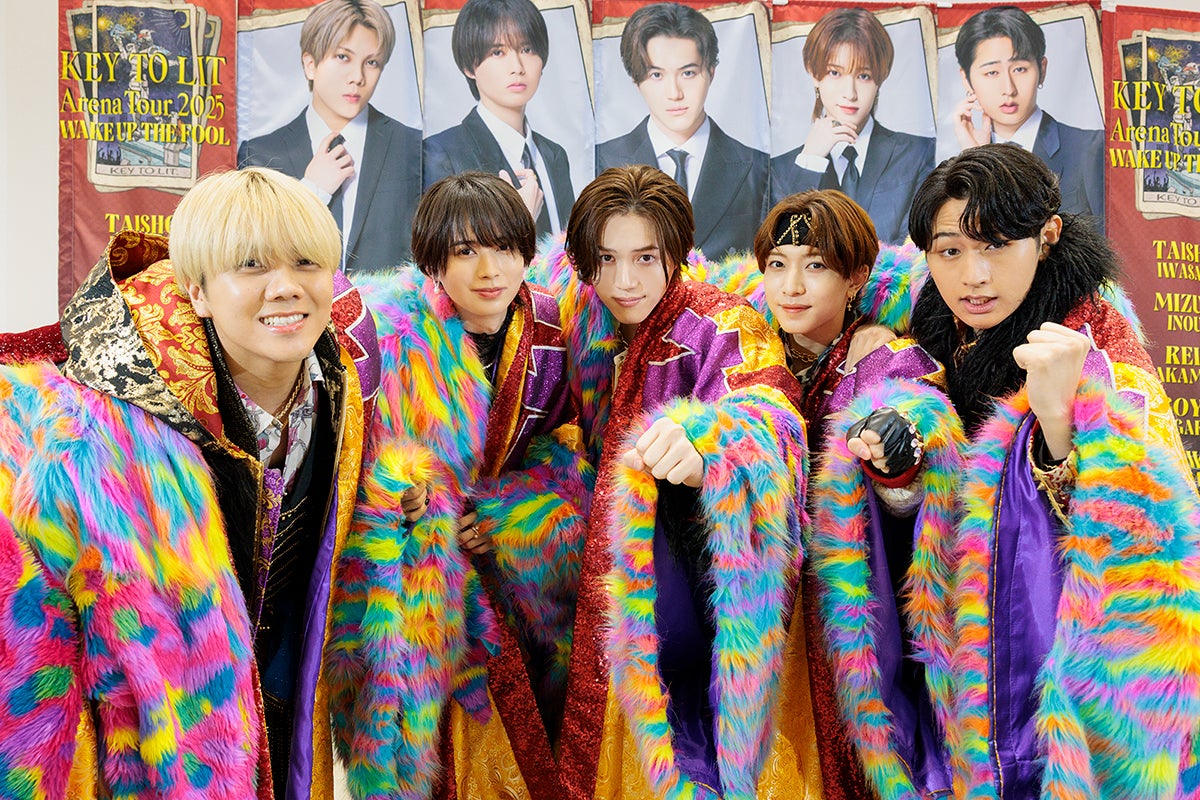 KEY TO LIT、知名度“大百科超え”を明言「ゆくゆくは嵐さんみたい