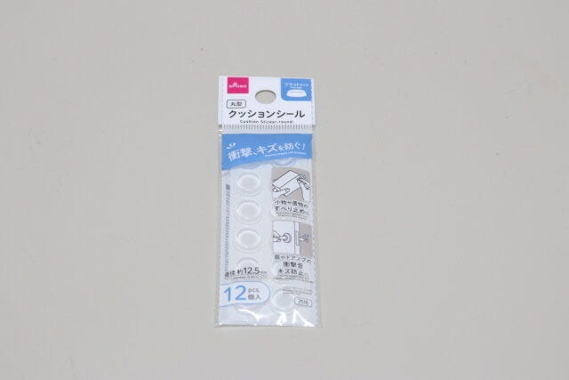 クッションシール（丸形、12.5mm、12個）　パッケージ
