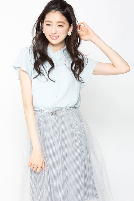 ギンガムチュールスカート「DEPARTMENT」2,240円（税込）