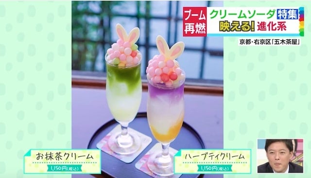 【京都】ブーム再熱中!映える「進化系クリームソーダ」が楽しめるお店3選