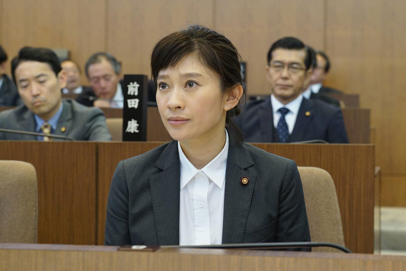 篠原涼子／「民衆の敵」第4話より（C）フジテレビ