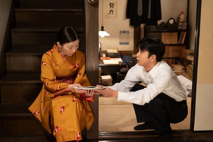 伊藤沙莉、仲野太賀「虎に翼」第22話より(C)NHK