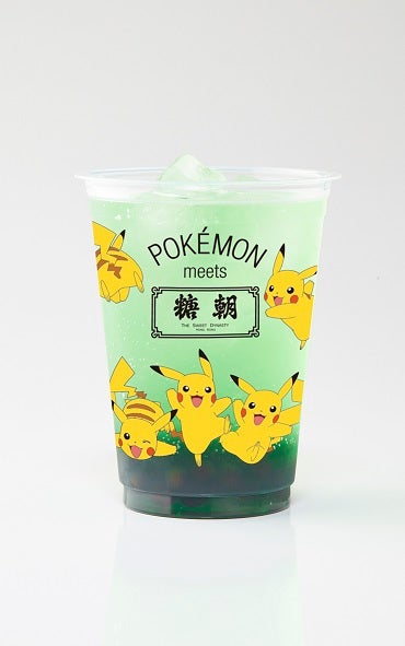 タピオカメロンソーダ：ピカチュウいっぱい柄／画像提供：高島屋広報