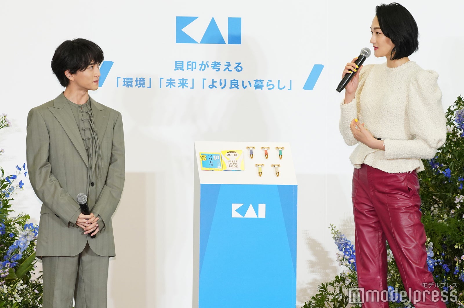 板垣李光人、冨永愛 （C）モデルプレス