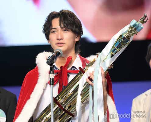 「今日好き」植野花道くん、“日本一イケメン高校生”の栄冠 ステージから客席の彼女に大胆スピーチ「大好きです」<男子高生ミスターコン2023>