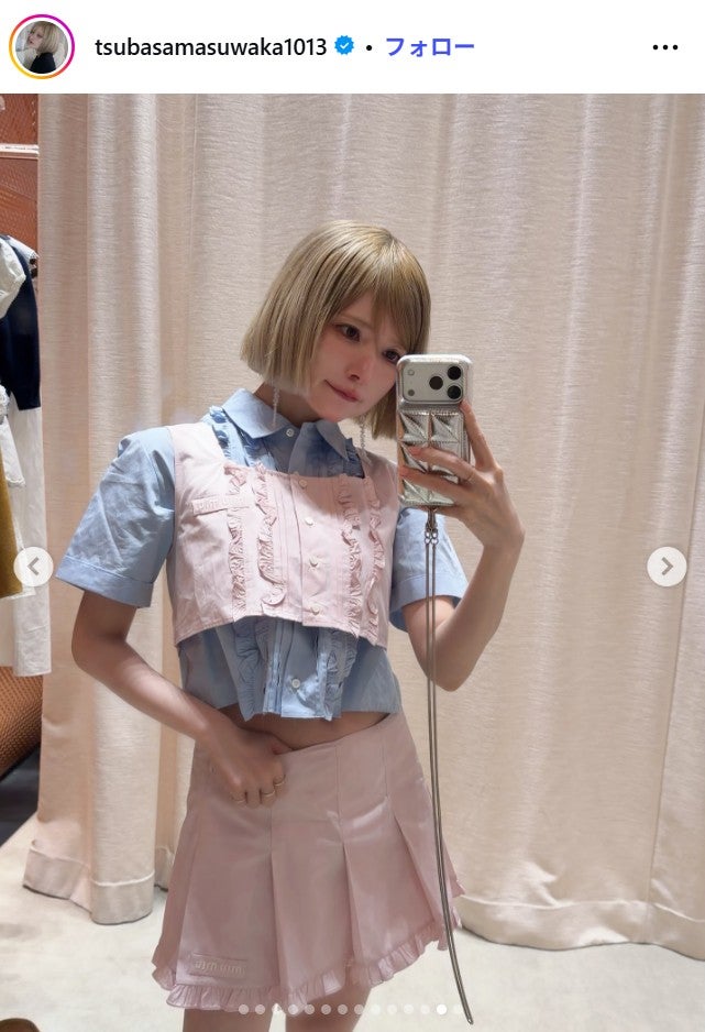 益若つばさInstagramより