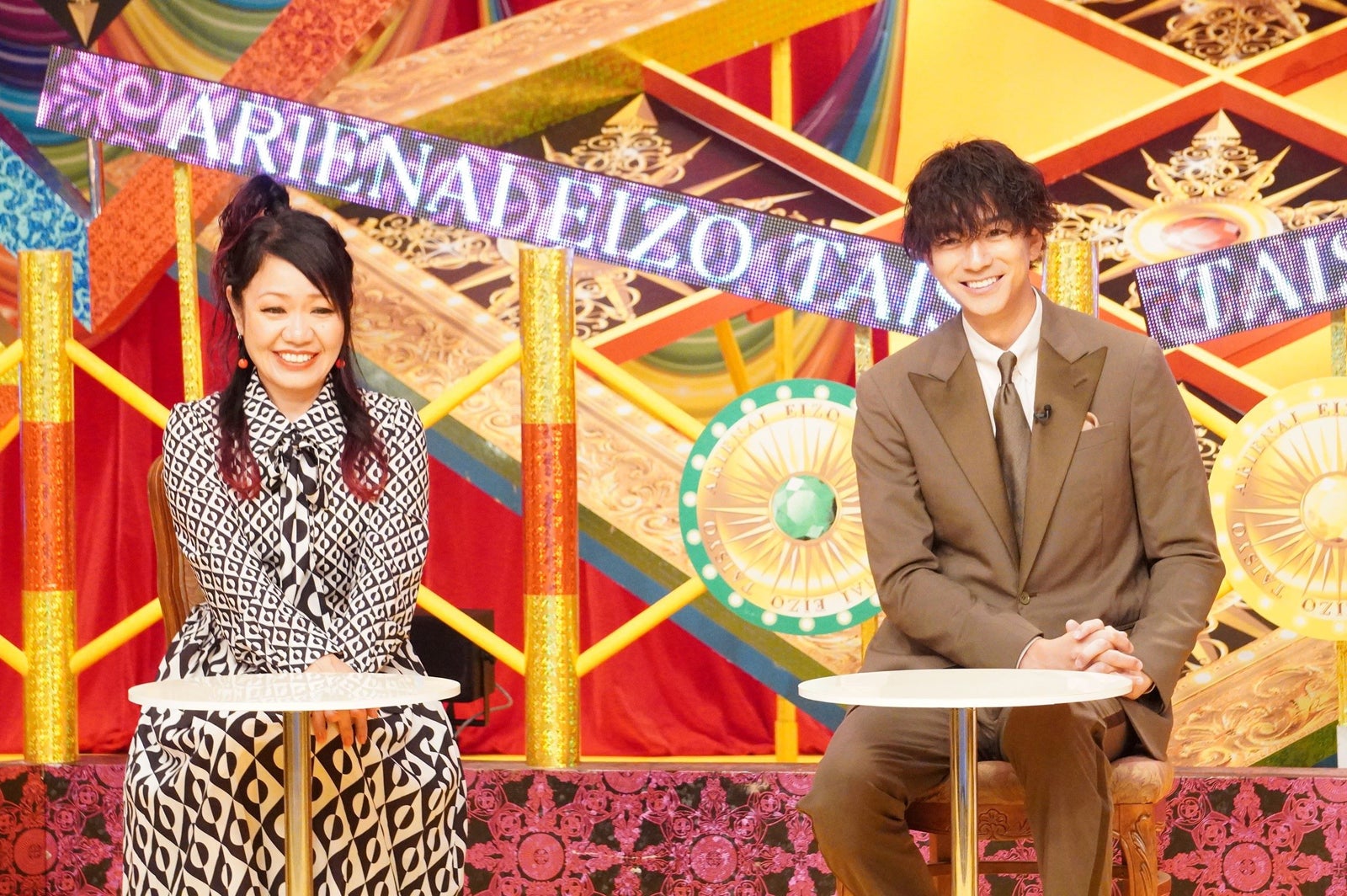 （左から）ナヲ、三浦翔平（C）フジテレビ