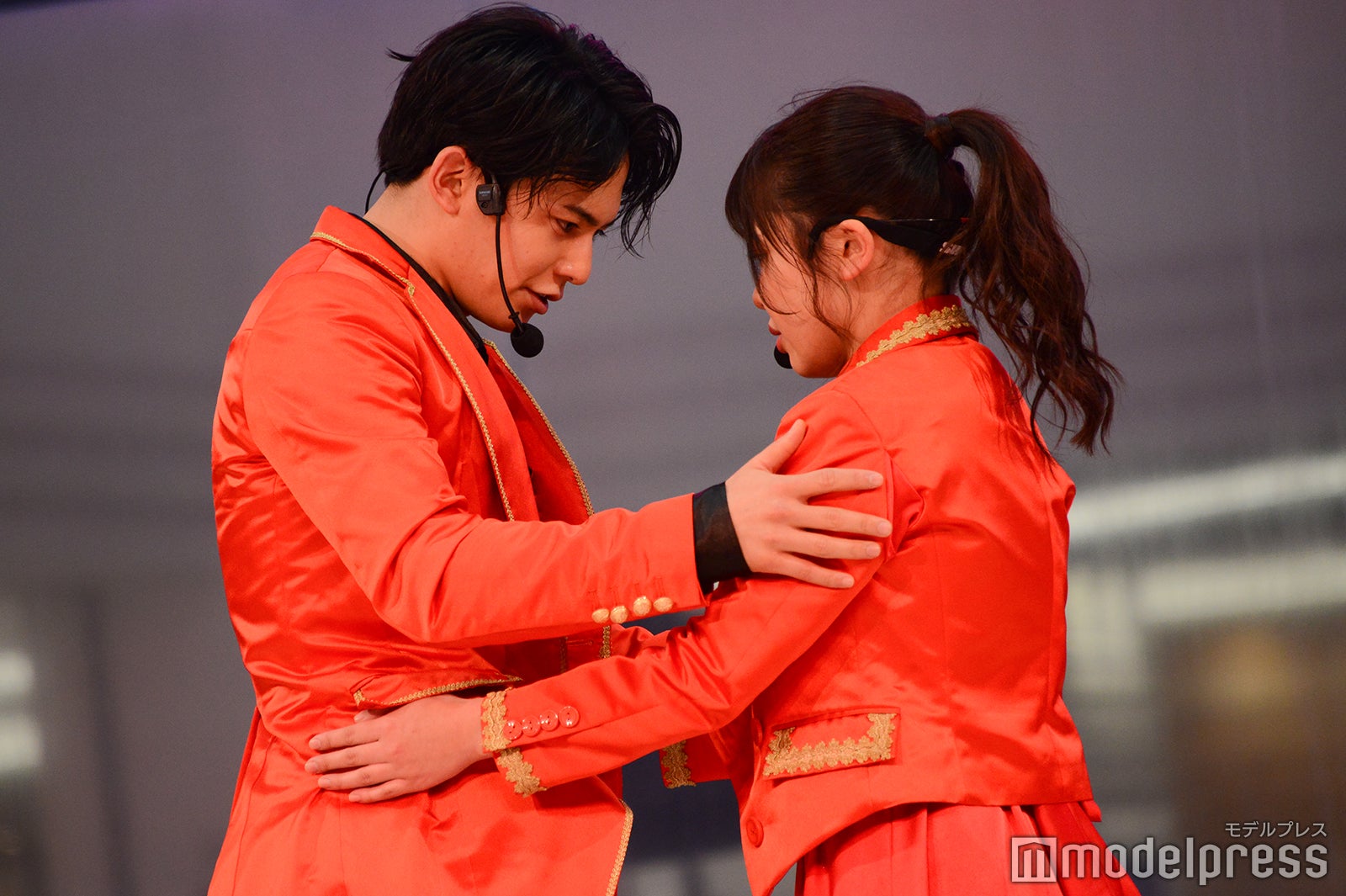 榊原徹士、藤井菜央／吉本坂46「泣かせてくれよ」発売記念イベント（C）モデルプレス