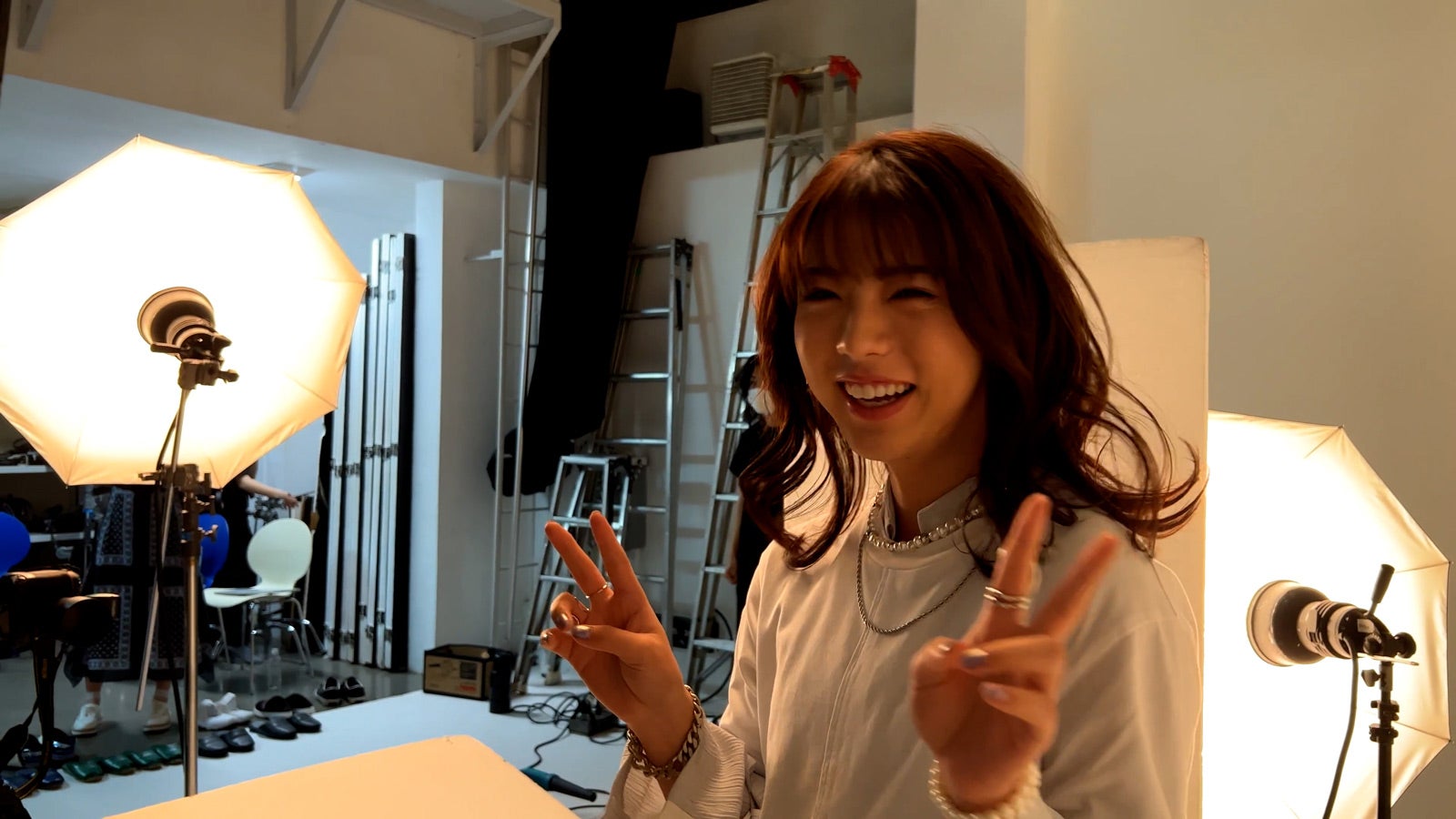 井手上漠／メイキング写真（提供写真）