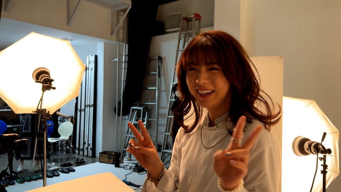 井手上漠/メイキング写真(提供写真)