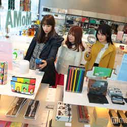 MoMAデザインストア表参道/モデル:森下まい、野村日香理、越馬千春(C)モデルプレス