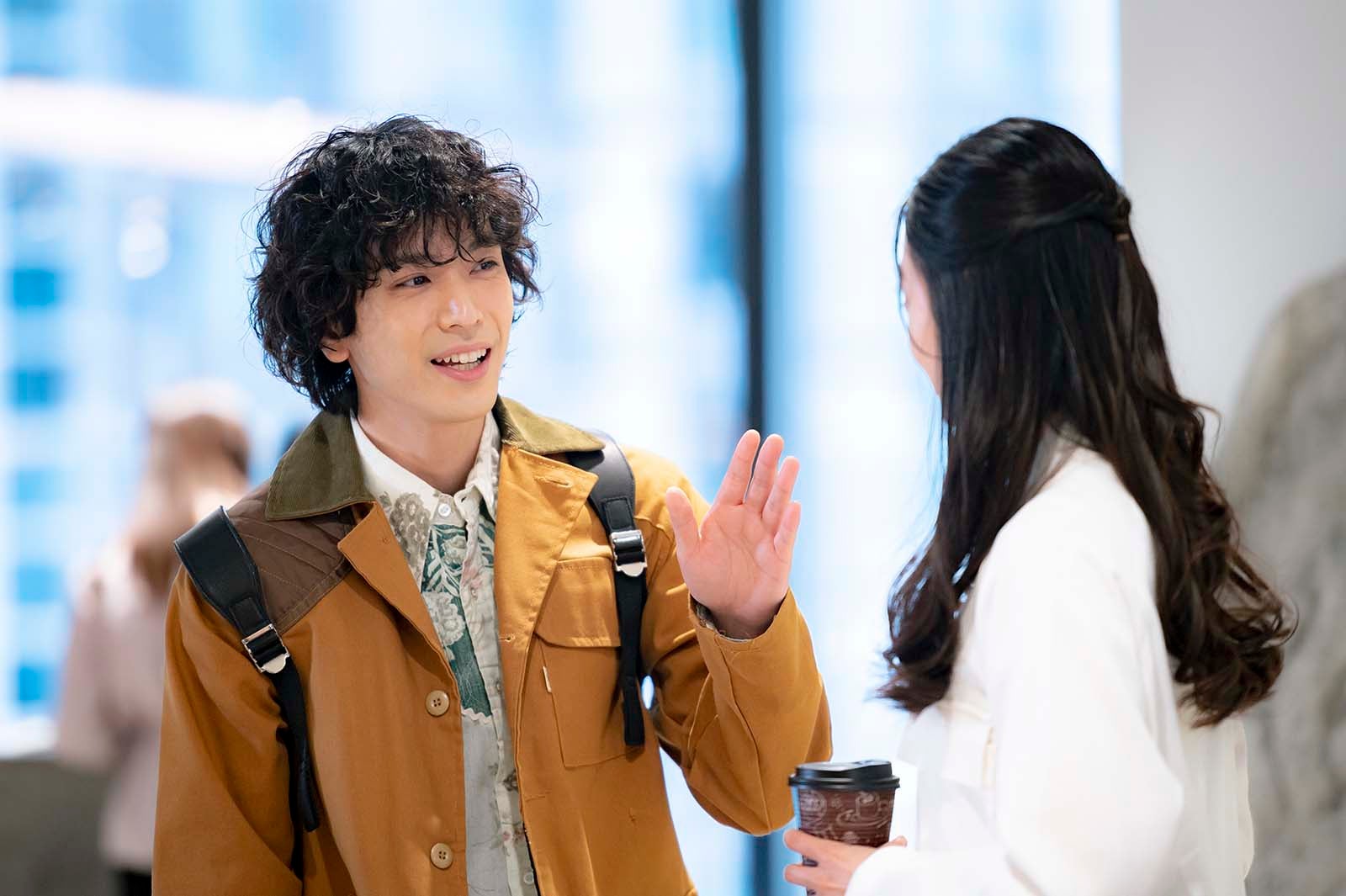 黒羽麻璃央、田辺桃子／「夕暮れに、手をつなぐ」最終話より（C）TBS