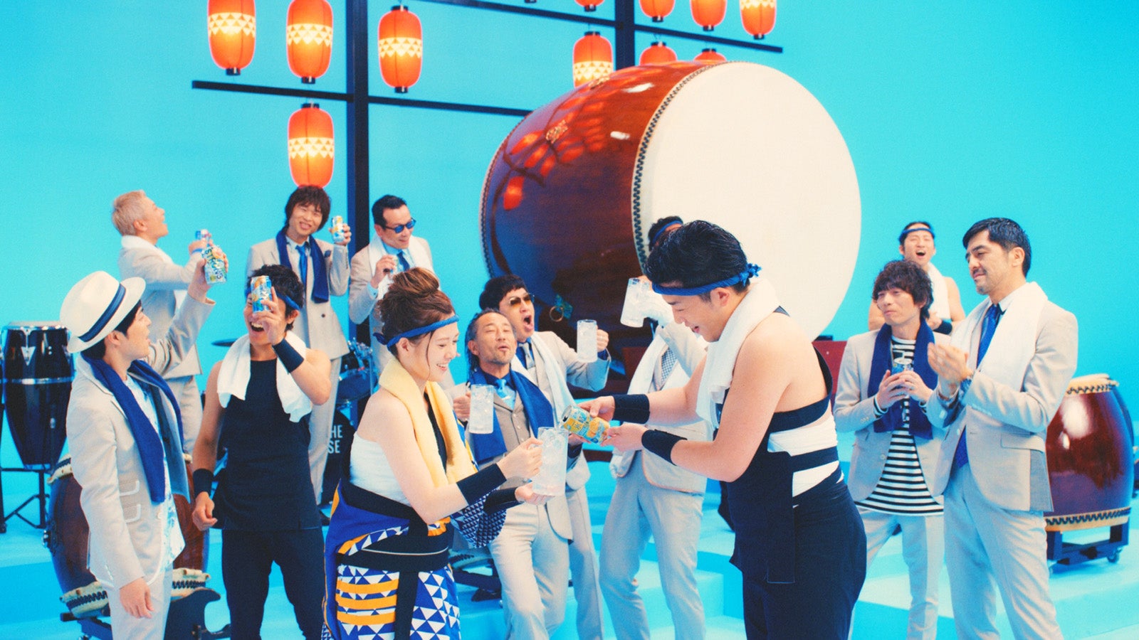 「あたらしくいこう 2018 和太鼓」篇（提供写真）