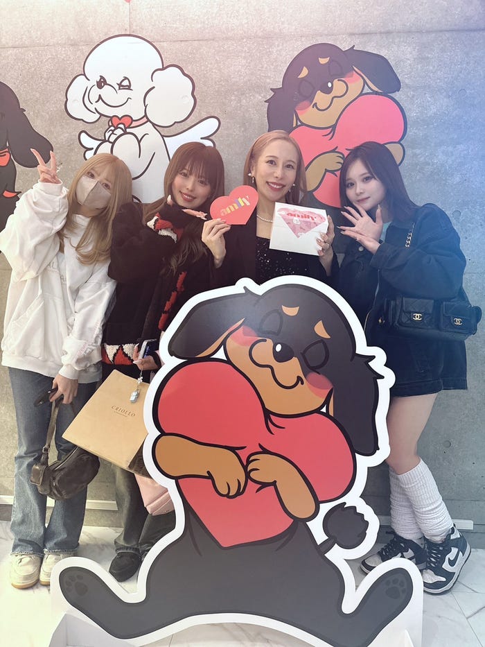 加藤乃愛、おさき、ありしゃん、さくら「AMILY」(提供写真)