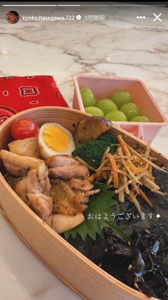 長谷川京子Instagramストーリーズより