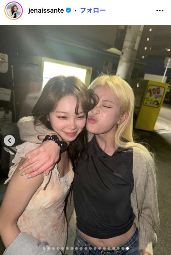 HUH YUNJIN（ホ・ユンジン）Instagramより
