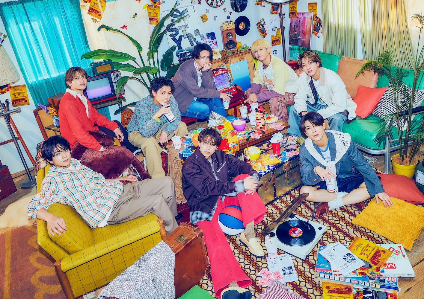 timelesz Album「FAM」アーティスト写真（提供写真）