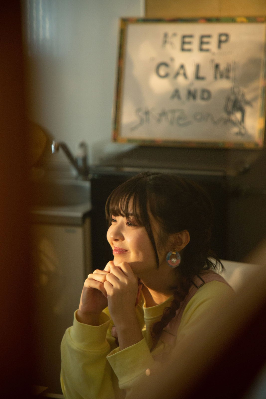 ゆな 「つながりたくて、嘘をつく2」メイキング（提供写真）