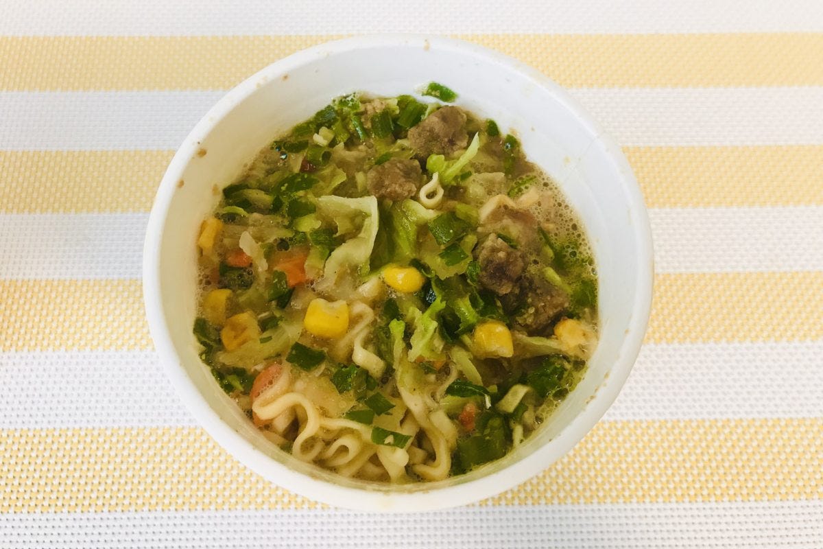 カップヌードル味噌