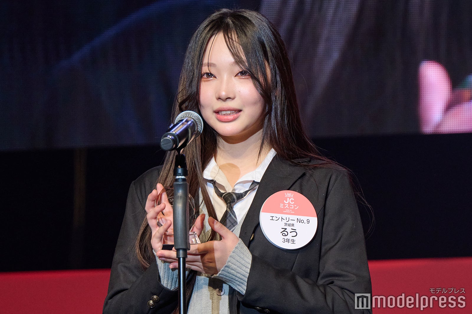 「JCミスコン2025」審査員特別賞・るうさん（C）モデルプレス