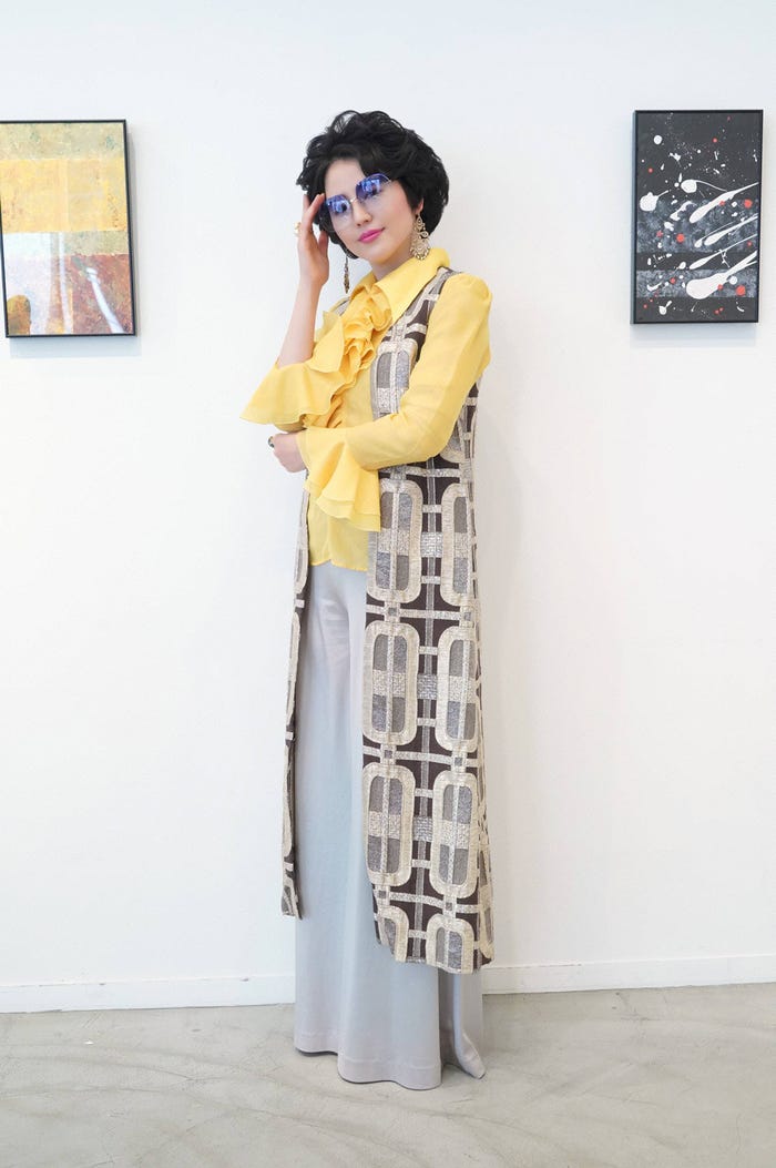 中国人バイヤー、王秀馥になった長澤まさみ(C)フジテレビ