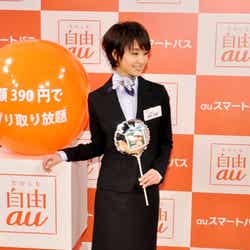 “1日館長”に就任した剛力彩芽