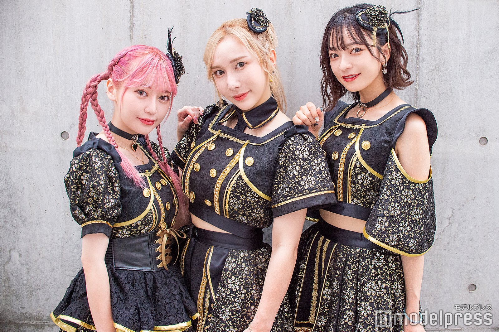 まりな、ありしゃん、さおりん （C）モデルプレス