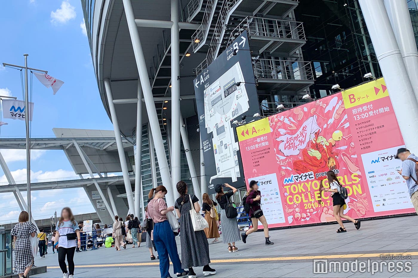 「TGC2019A/W」外観 (C)モデルプレス