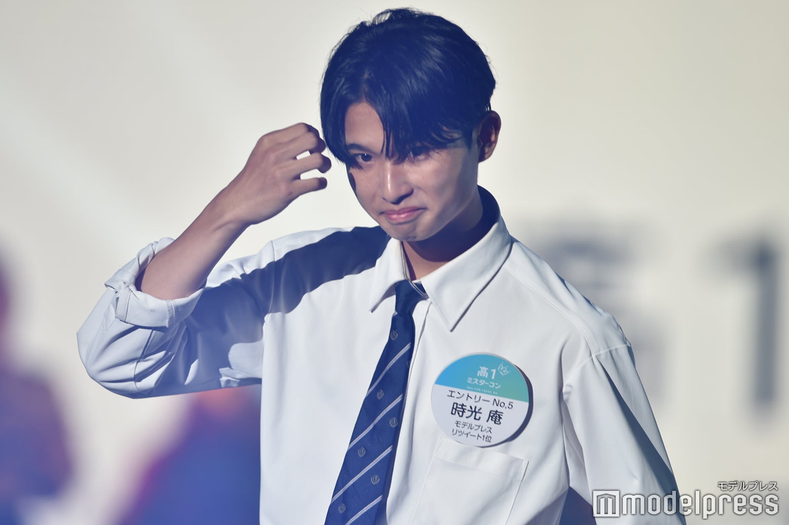 「男子高生ミスターコン2023」ステージの様子 （C）モデルプレス