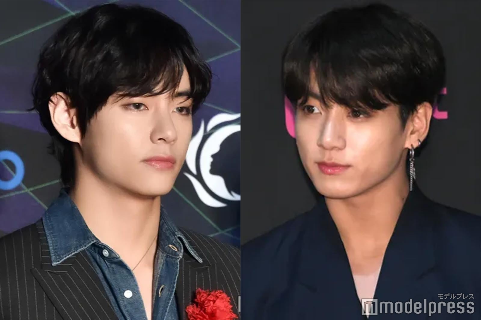 BTS・V、入隊控えオン眉短髪に ジョングクは坊主姿を“一瞬”公開