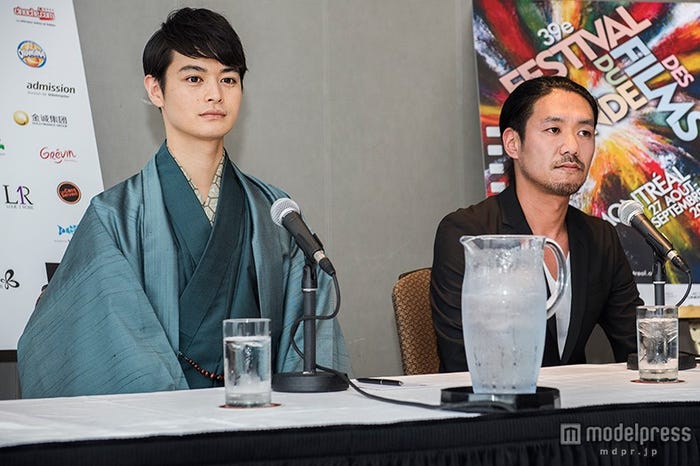 公式記者会見(C)2015 杉浦日向子・MS.HS/「合葬」製作委員会