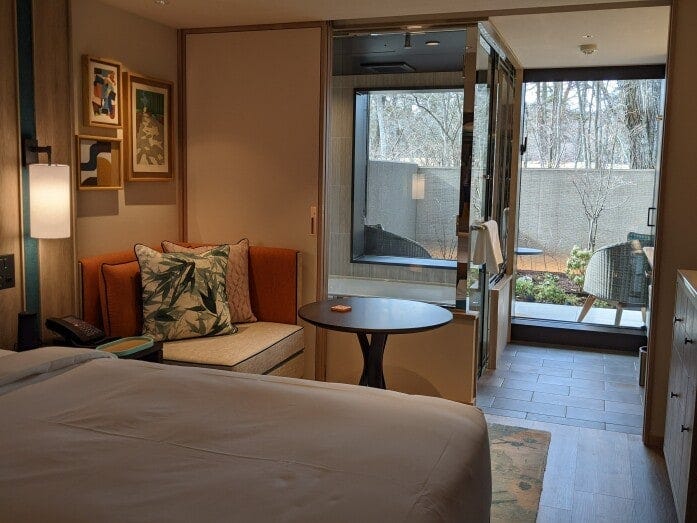 細部までセンス良く、心地よい滞在ができる（ホテルインディゴ軽井沢）