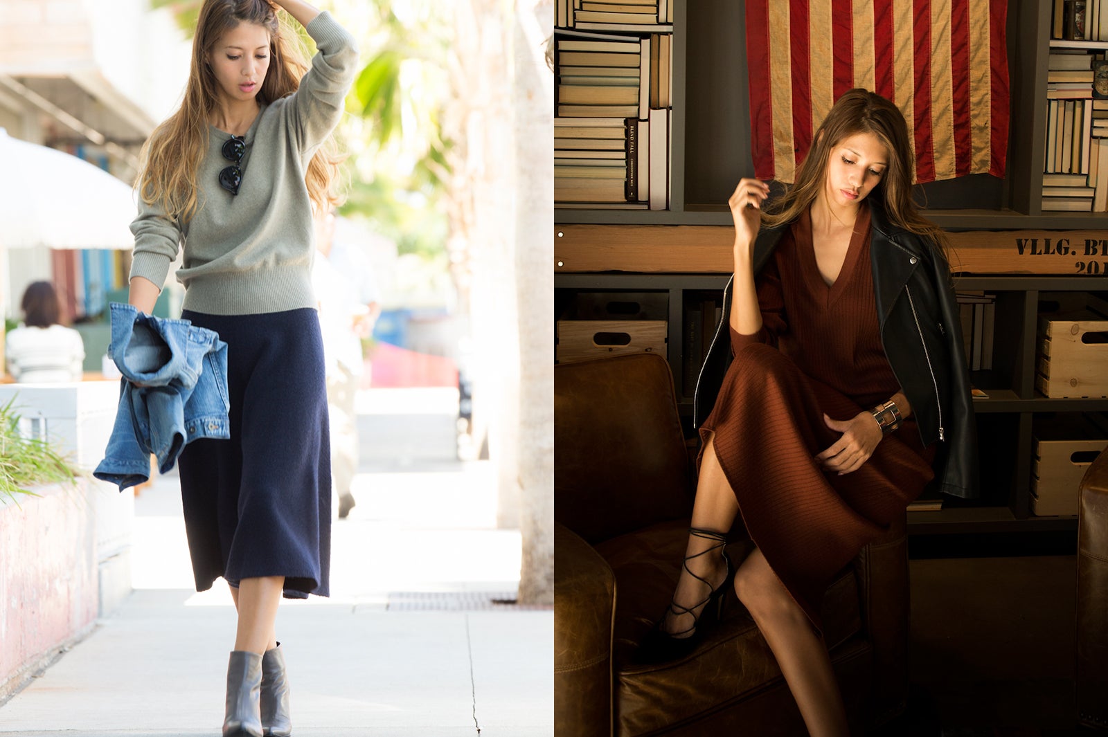 高級感のある“ユニクロ”コーデに注目