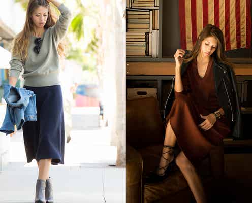 高級感のある“ユニクロ”コーデに注目