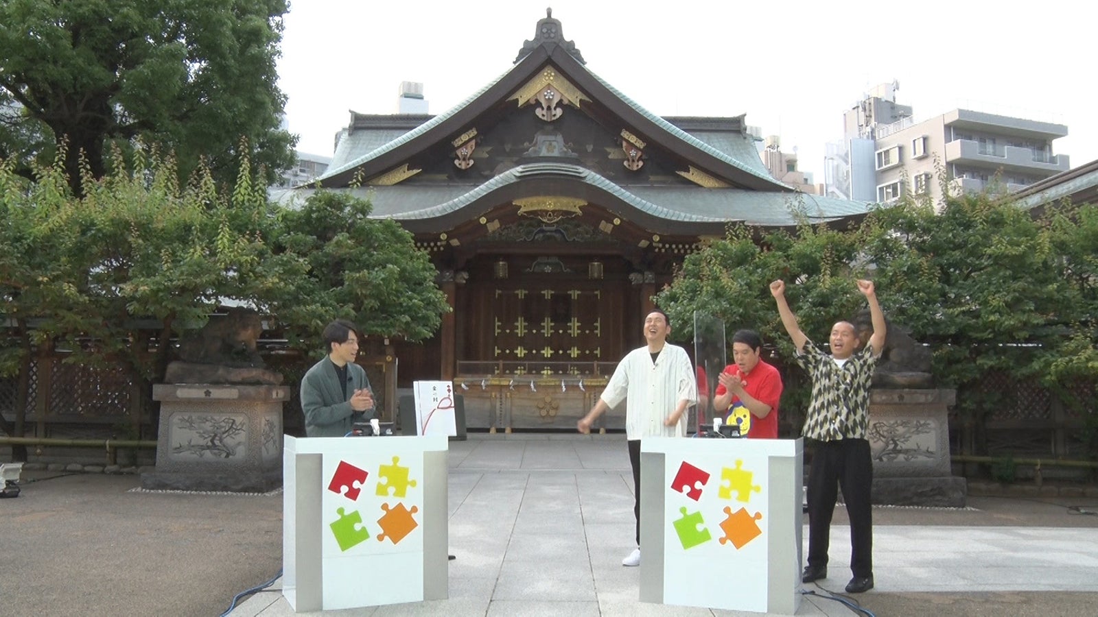 伊沢拓司、田中卓志、タカアンドトシ（タカ 、トシ） （C）テレビ東京