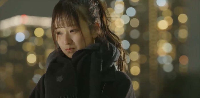 森脇梨々夏「恋の結末はミュージックビデオで」(C)フジテレビ