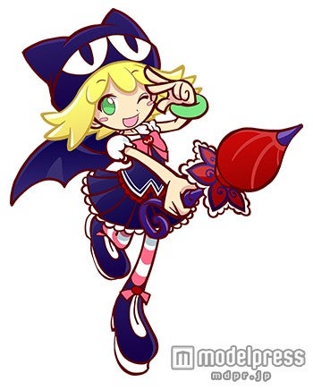 ぴかりんデザインのコラボキャラクター「ぷよぷよ！！クエスト」の「おしゃれアミティ」