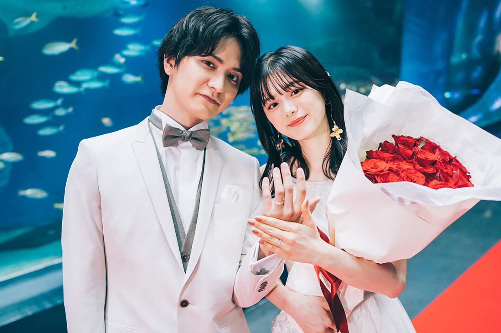 瀬戸利樹、紺野彩夏／「私たち結婚しました4」（C）AbemaTV, Inc.