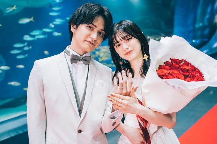 瀬戸利樹、紺野彩夏/「私たち結婚しました4」(C)AbemaTV, Inc.